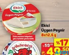 EKİCİ ÜÇGEN PEYNİR 100 GR fiyat ve kampanya bilgisi